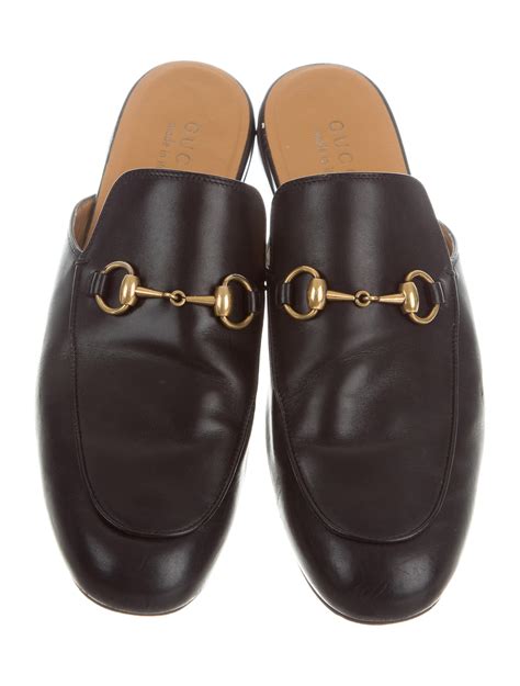 gucci men's horsebit slippers|Gucci princetown striped slippers.